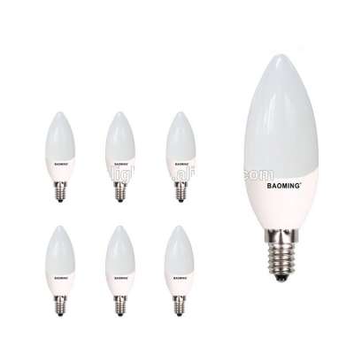 Dimmable 5W 120VAC  E12 LED candle bulb C37  LED candle light 50W incandescent Replacements