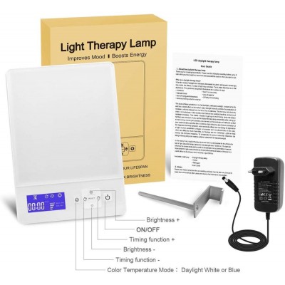 sad therapy light 10000 LUX 23W seasonal affective disorder led happy lamp